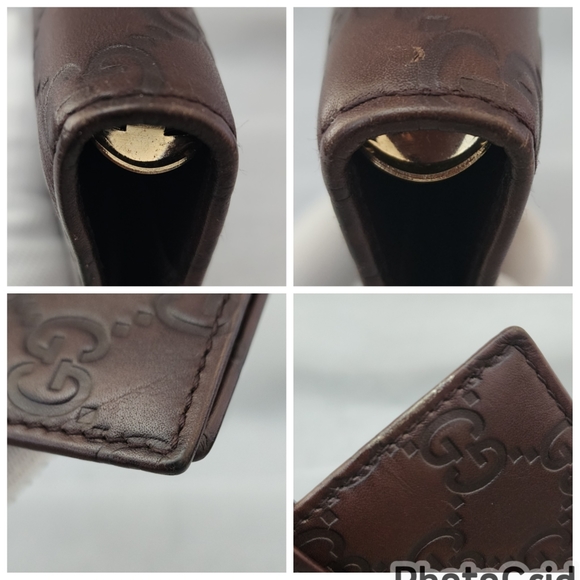 Auth Gucci Guccissima Agenda/Diary Planner Wallet Unisex - Picture 6 of 8